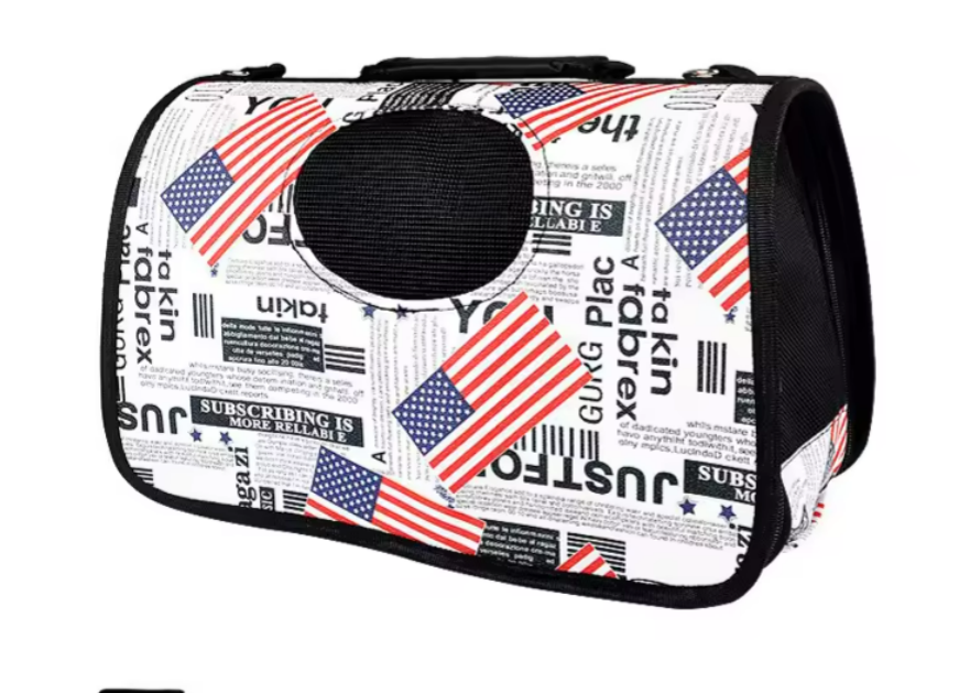 Сумка-переноска For Friends для собак White paws USA  36×22 S