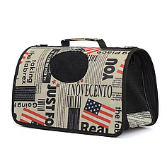 Сумка-переноска For Friends для собак White paws USA  36×22 S, фото 5