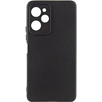 Чехол Silicone Cover Lakshmi Full Camera (A) для Xiaomi Poco X5 Pro 5G | Микрофибра Черный / Black