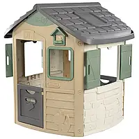 Ігровий дитячий будиночок лісника Smoby Green "Нео" зі ставнями Smoby 810503 (Unicorn)