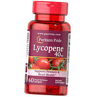 Ликопин Lycopene 40 Puritan's Pride 60гелкапс (70367036) z16-2024