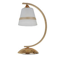 Настільна лампа бароко Brille 60W LK-660 Золотистий QT, код: 7271140
