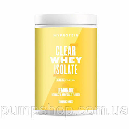 Сыровоточный изолят Myprotein Clear Whey Isolate 500 г лимонад, фото 1