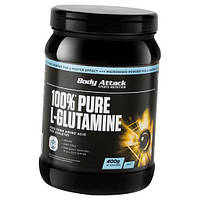 Аминокислота глютамин Body Attack 100% Pure L-Glutamine 400 г Без вкуса (32251001) z112-2024