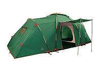 Четырехместная двухкомнатная палатка Tramp Brest 4 (V2) TRT-082 Green z19-2024
