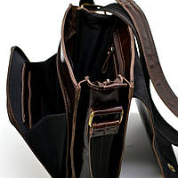 Мужская кожаная сумка через плечо GX-3027-3md TARWA бордовый z13-2024