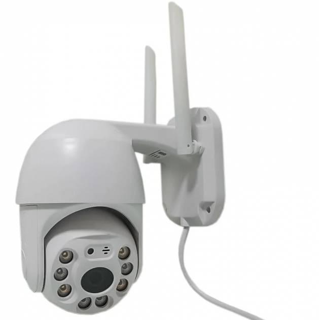 Камера зовнішнього відеоспостереження Visio CAM-6-IP Wi-Fi поворотна відеокамера вулична 2.0mp, 360°/90° з ІЧ