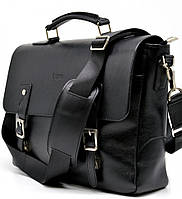 Мужская сумка-портфель из кожи GA-3960-4lx TARWA Черный z13-2024