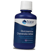 Жидкий Глюкозамин Хондроитин и МСМ Liquid Glucosamine Chondroitin MSM Trace Minerals 473мл Черника (03474003)