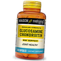 Глюкозамин Хондроитин Комплекс Glucosamine Chondroitin Regular Strength Mason Natural 100капс (03529003)