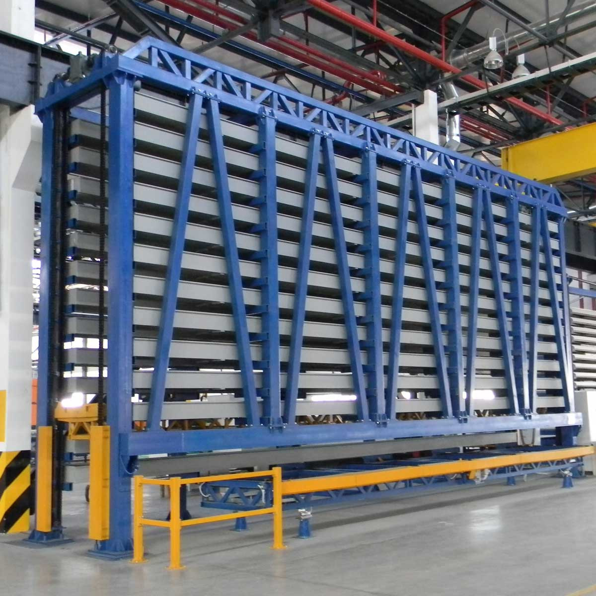Автоматизированные склады для хранения профильного металлопроката