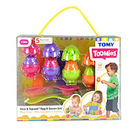 Детская развивающая игрушка Tomy IR114505 Яйца в ложках z16-2024