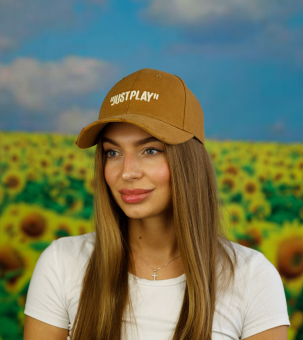Жіноча кепка бейсболка літня кемель 599AF