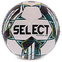Мяч футбольный SELECT MATCH DB V23 №5 Белый-зеленый z19-2024