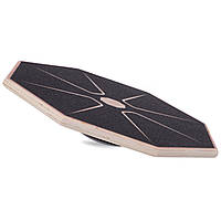 Диск балансировочный Zelart WOOD BALANCE BOARD FI-4013 39,5 см z19-2024