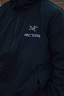 Современная качественная Куртка Черная арттерикс Arcteryx Gore-Tex Ветровка