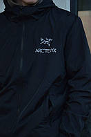 Современная топовая и качественная Куртка Черная арттерикс Arcteryx Gore-Tex Ветровка