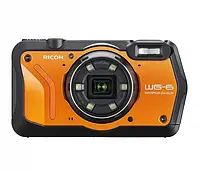 Ультра-компактный фотоаппарат Ricoh WG-6 Orange z112-2024