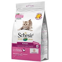 Сухой монопротеиновый корм для котят Schesir Cat Kitten с курицей 1.5 кг (8005852760517) z19-2024