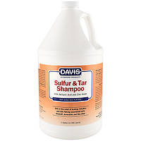 Шампунь с серой и дегтем для собак Davis Sulfur & Tar Shampoo 3,8 л (87717907259) z19-2024
