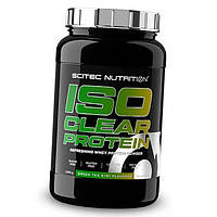 Изолят без сахара жира лактозы и глютена Iso Clear Protein Scitec Nutrition 1025г Зеленый чай-киви (29087031)