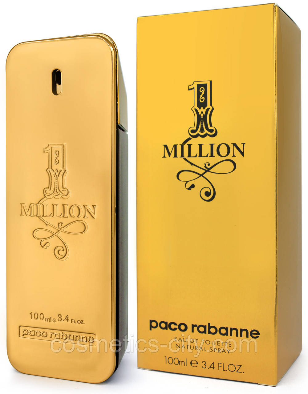 Чоловіча туалетна вода Paco Rabanne 1 million, 100 мл.
