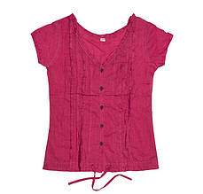 Блуза з коротким рукавом Karma Bianca Top Коттон Розмір S Пурпурово-рожевий (20176) z13-2024