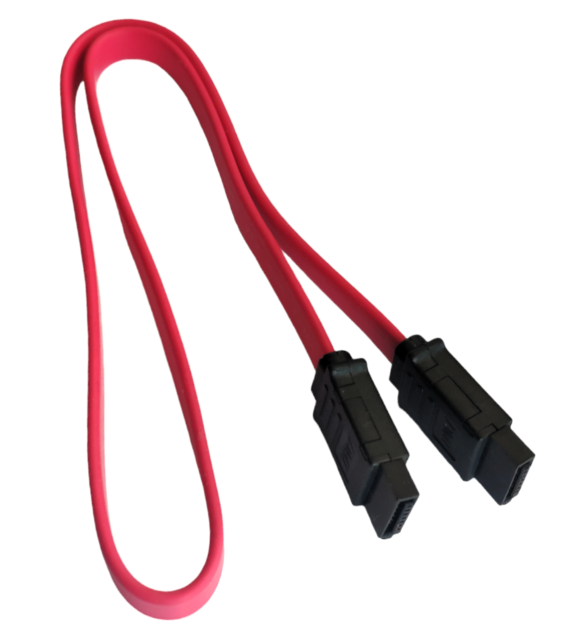 Кабель SATA інтерфейсний 0.4м шлейф для внутрішніх жорстких дисків HDD / SSD