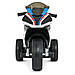 Дитячий електромотоцикл Bambi Racer BMW JT5008L, шкіряне сидіння, фото 4