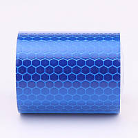 Самоклеющаяся светоотражающая лента Eurs 5 х 100 см Blue (TYU56783) DH, код: 366899
