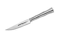Нож кухонный стейковый 110 мм Samura Bamboo (SBA-0031) z19-2024