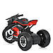 Дитячий електромотоцикл Bambi Racer M 4827EL, шкіряне сидіння, фото 5