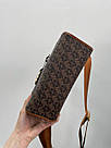 Жіноча сумка Майкл Корс коричнева Michael Kors GIGI LG Grab Tote Brown, фото 6