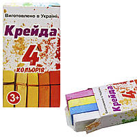 Мел для рисования цветной 4 цвета MiC (КК-1404) DH, код: 8039520