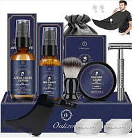 Мужской подарочный набор для бритья Oukzon Men's Shaving Kit