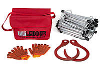 Универсальная спасательная лестница с усиленными крюками Uniladder 2L-10 м Silver (v-11661) DH, код: 8404570