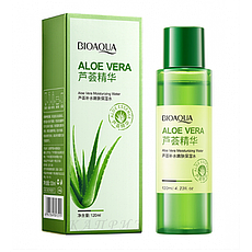 Тонер для обличчя зволожувальний BIOAQUA з екстрактом Aloe Vera, 120 мл