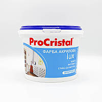 Краска акриловая интерьерная Ирком ProCristal Lux IР-233 белая матовая 3 л z19-2024