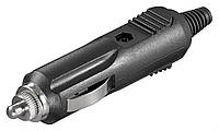 Штекер Goobay FreeEnd-CigarSocket M 12V 3.0A з захистом чорний (75.01.1403) DH, код: 7454288