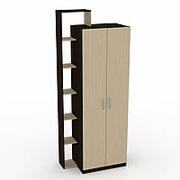 Шкаф для вещей Компанит Венге комби (new1-340) DH, код: 1141396