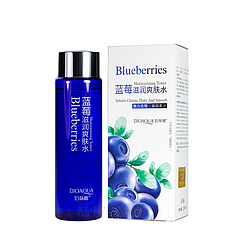 Тонер для обличчя з екстрактом чорниці BIOAQUA Blueberries Moisturizing 120 мл