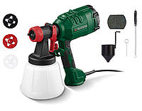 Пульверизатор для фарбування машин 400 Вт Parkside (германня), Розпилювач фарби пулівізатор, IOL