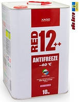 Антифриз для двигуна готовий 10кг XADO Antifreeze Red 12++ plus plus -40 С XA 50209