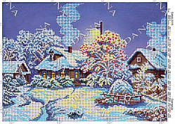 Схема для вишивки бісером Святий вечір