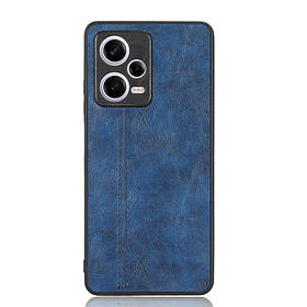 Чохол для смартфона Cosmis Leather Case for Xiaomi Redmi Note 12 Pro 5G Blue