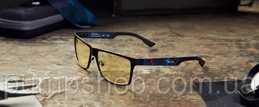 Комп'ютерні окуляри Gunnar Call Of Duty Covert Edition Onyx Infrared Amber чорний/синій, фото 3