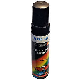 Олівець для авто Daewoo колір 68U бежевий металік Motip 12мл