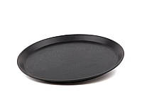 Поднос круглый с рисунком One Chef 35 см Черный DH, код: 7695594