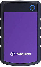 PHD External 2.5'' Transcend USB 3.0 25H3 2Tb Purple