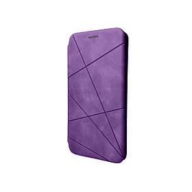Чохол-книжка для смартфона Dekker Geometry for TECNO Pop 7 (BF6) Lilac